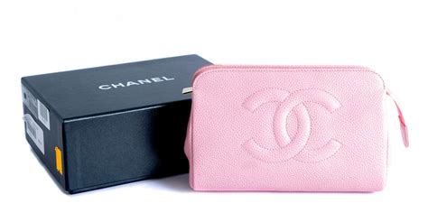 chanel pink makeup bag|Chanel gift with purchase bag.